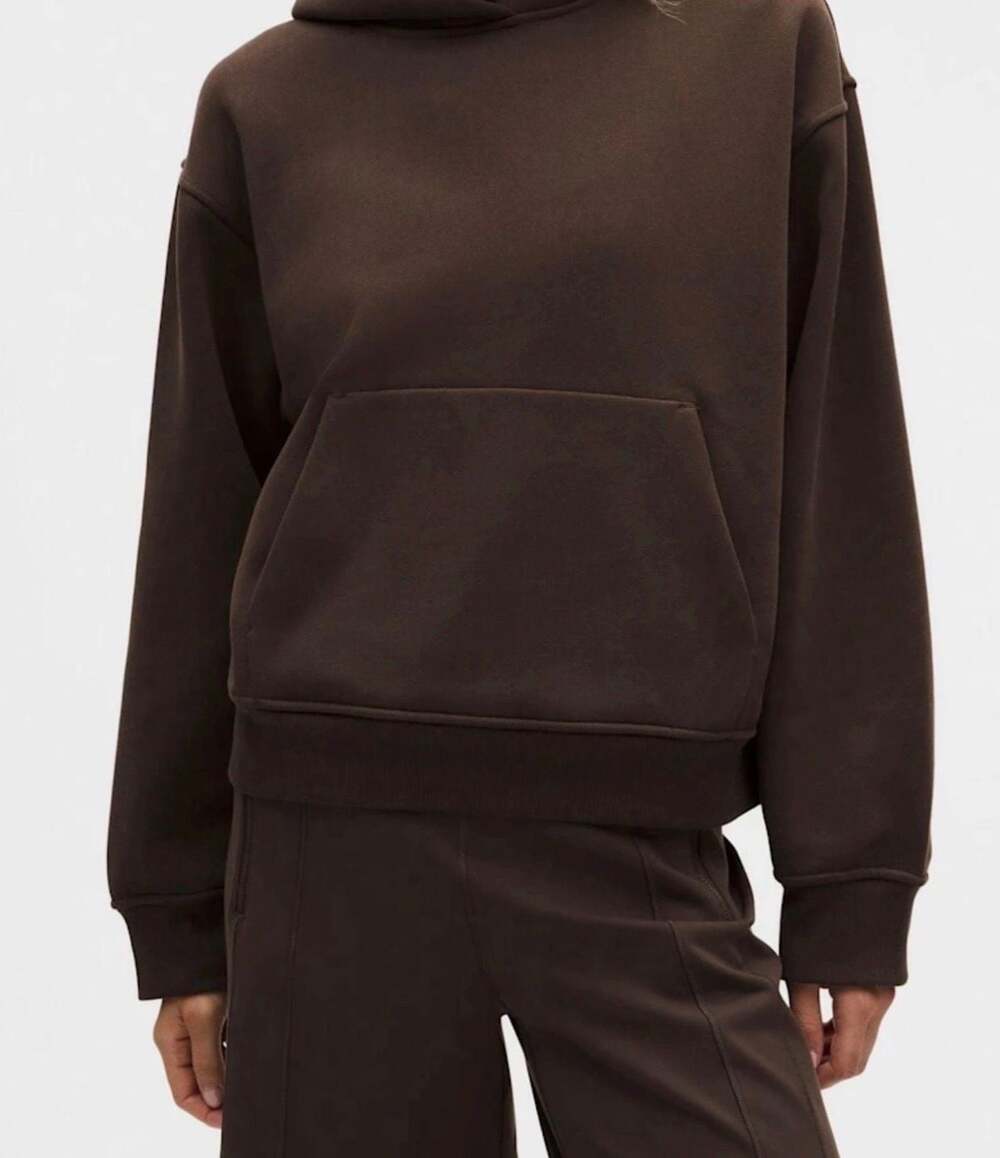 Women's Steady State Hoodie Lululemon Espresso NWT Athletic Loungewear Everyday